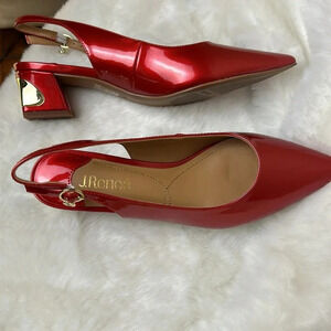 Red Patent Shoes,NIB ,party shoes !! J.Renee,various sizes. Glam,club,feminine